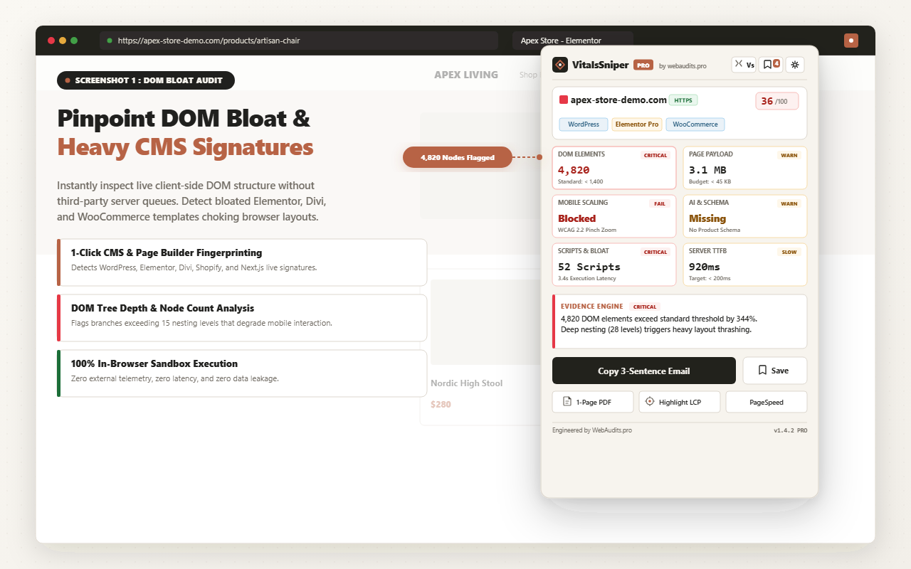 Why Mobile Core Web Vitals Fail While Desktop Passes: 3 Silent Fixes for LCP, DOM Bloat, and INP